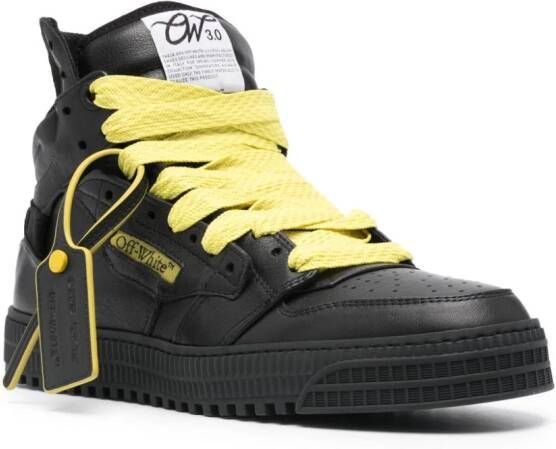 Off-White 3.0 Off Court leather sneakers Black