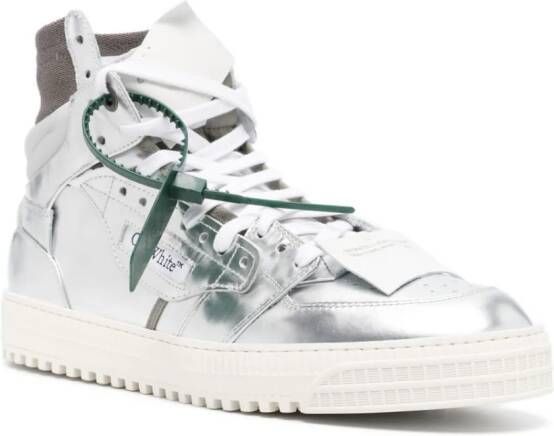 Off-White 3.0 Off Court metallic sneakers Silver