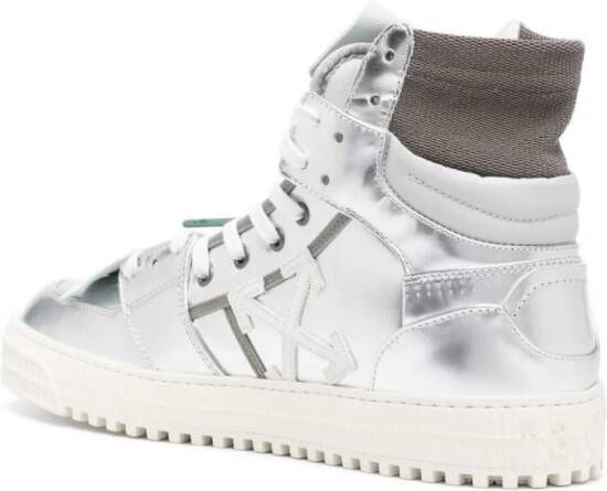 Off-White 3.0 Off Court metallic sneakers Silver
