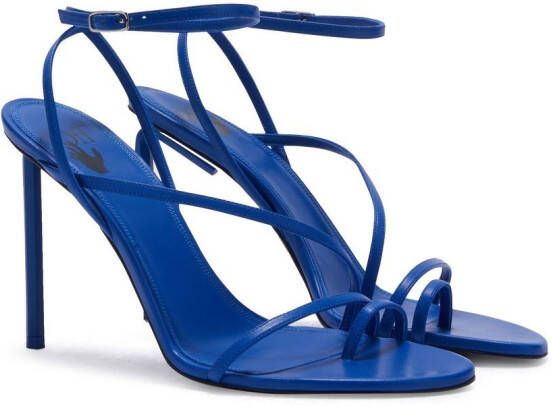 Off-White Allen 110mm strappy sandals Blue