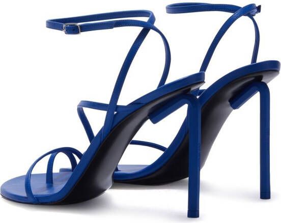 Off-White Allen 110mm strappy sandals Blue