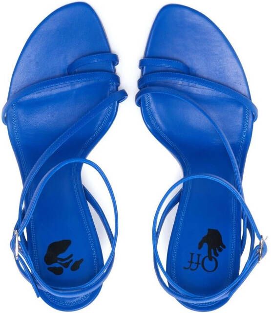 Off-White Allen 110mm strappy sandals Blue