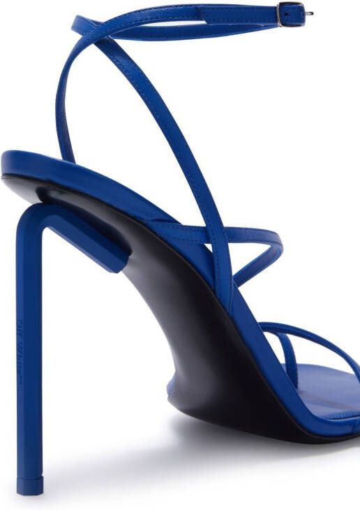 Off-White Allen 110mm strappy sandals Blue