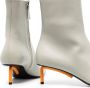Off-White Allen 55mm leather ankle boots Grey - Thumbnail 2