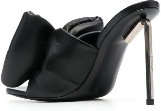 Off-White Allen bow-embellished sandals Black