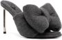 Off-White Allen bow wool sandals Grey - Thumbnail 2