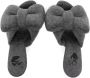 Off-White Allen bow wool sandals Grey - Thumbnail 4