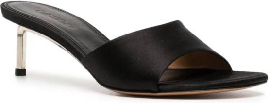 Off-White Allen silk-satin sandals Black