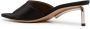Off-White Allen silk-satin sandals Black - Thumbnail 3