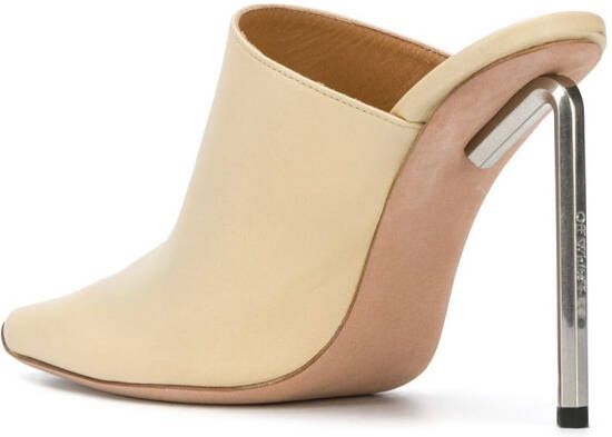 Off-White Allen square-toe mules Neutrals