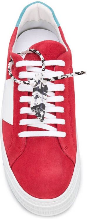 Off-White Arrows low-top sneakers Red