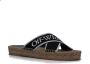 Off-White Bookish crossover espadrille sandals Black - Thumbnail 2