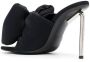 Off-White bow-detail Allen mules Black - Thumbnail 3