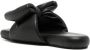Off-White bow-detail padded slippers Black - Thumbnail 3