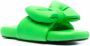 Off-White bow-detail slippers Green - Thumbnail 2