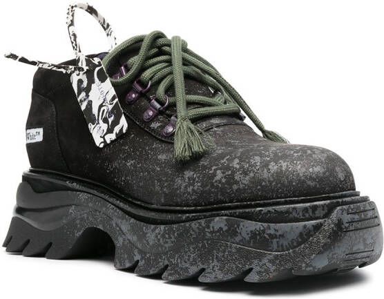 Off-White chunky ridged-sole sneakers Black