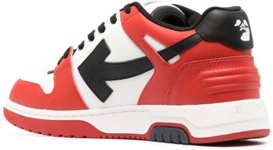 Off-White colour-block lace-up sneakers