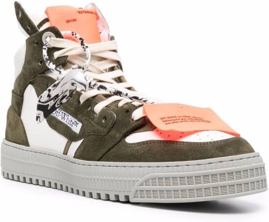 Off-White Court 3.0 high-top sneakers Green