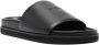 Off-White debossed-logo leather sandals Black - Thumbnail 2