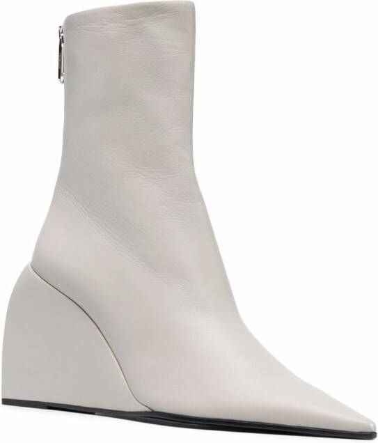 Off-White Dolls wedge boots Grey