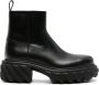 Off-White Exploration Motor leather boots Black - Thumbnail 2