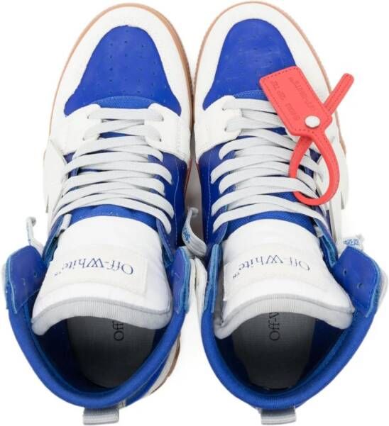 Off-White Floating Arrow high-top sneakers Blue