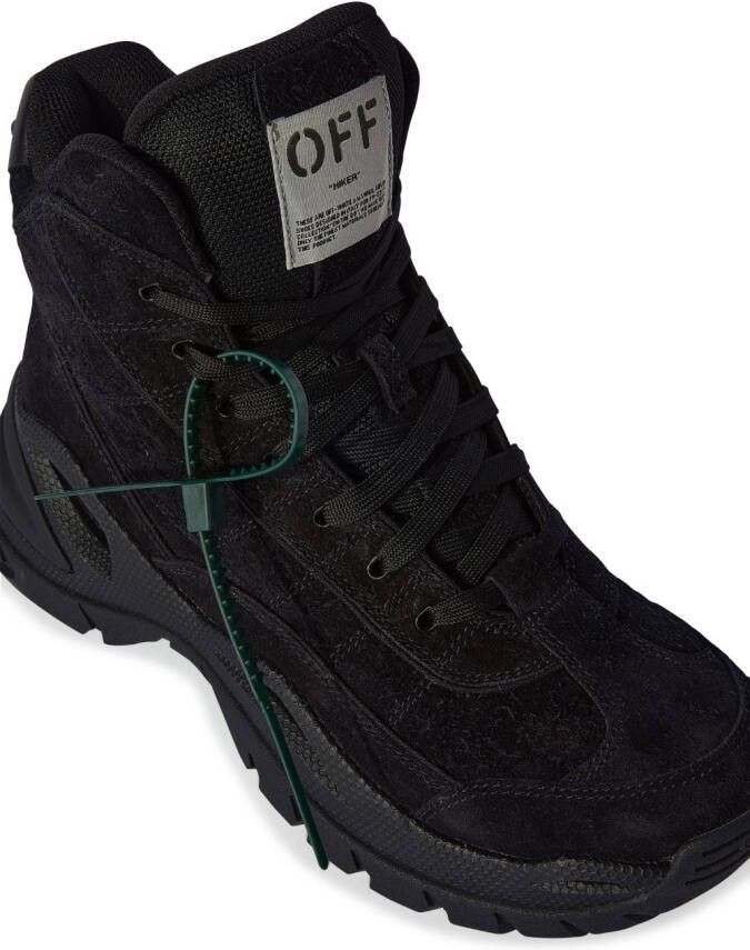 Off-White Hiker hi-top sneakers Black