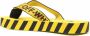 Off-White Industrial-strap flip flop Yellow - Thumbnail 3