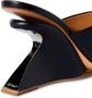 Off-White Jug wedge-heel leather mules Black - Thumbnail 5