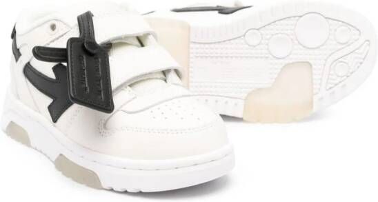 Off-White Kids Out of Office leather sneakers