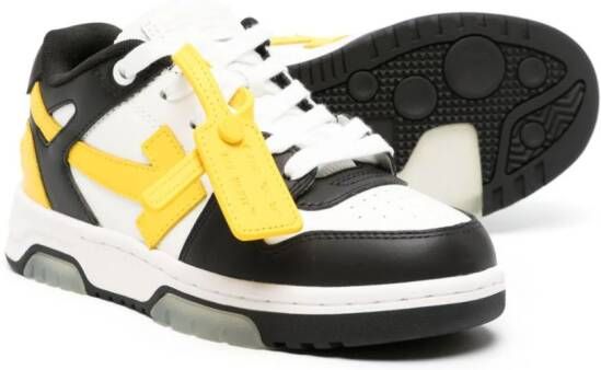 Off-White Kids Out Of Office leather sneakers
