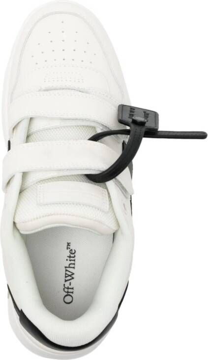 Off-White Kids Out Of Office leather sneakers Neutrals