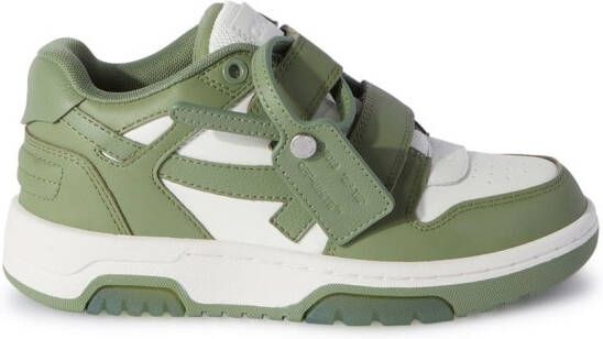 Off-White Kids Out Of Office low-top sneakers Green