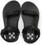 Off-White Kids touch-strap open-toe sandals Black - Thumbnail 3