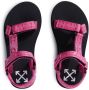 Off-White Kids touch strap sandals Pink - Thumbnail 4