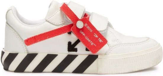 Off-White Kids Vulcanised touch-strap sneakers
