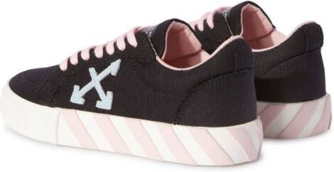 Off-White Kids Vulcanized lace-up sneakers Black