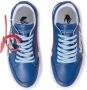 Off-White Kids Vulcanized lace-up sneakers Blue - Thumbnail 4