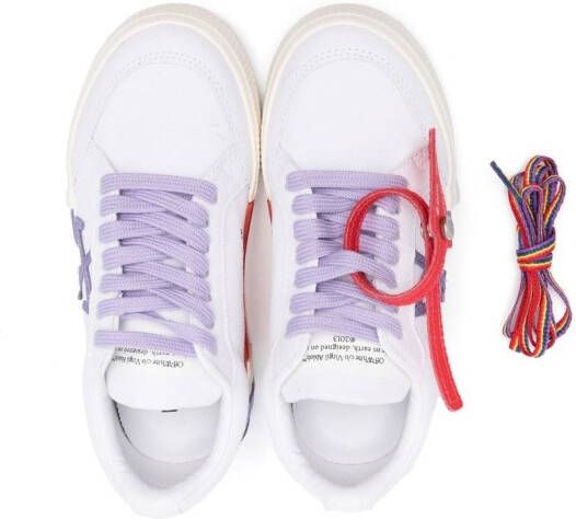 Off-White Kids Vulcanized low-top sneakers