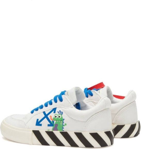 Off-White Kids Vulcanized low-top sneakers