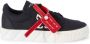 Off-White Kids Vulcanized low-top sneakers Black - Thumbnail 2