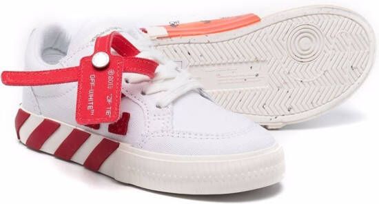Off-White Kids Vulcanized low-top sneakers