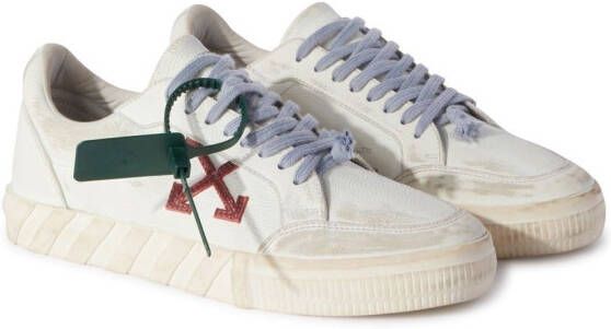 Off-White Low Vulcanized distressed sneakers