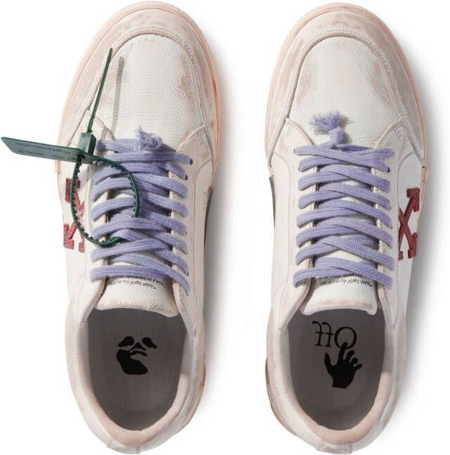 Off-White Low Vulcanized distressed sneakers