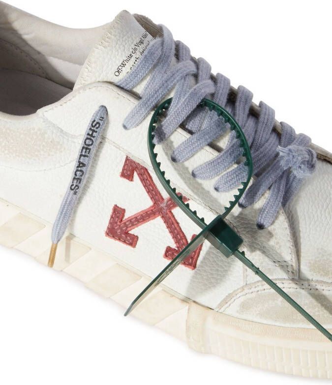 Off-White Low Vulcanized distressed sneakers
