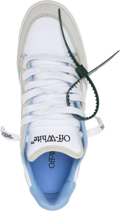 Off-White logo-patch lace-up sneakers