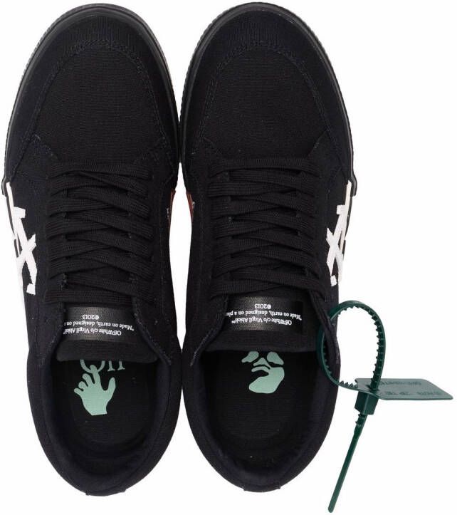Off-White Vulcanized low-top sneakers Black
