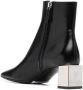Off-White metallic-heel ankle boots Black - Thumbnail 3