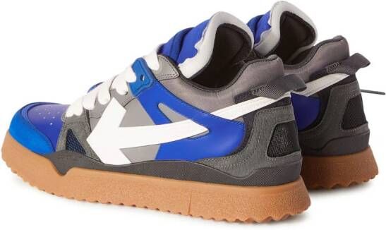 Off-White Mid Top Sponge sneakers Blue