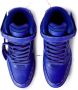 Off-White Ooo Sartorial Stitching mid-top sneakers Blue - Thumbnail 4
